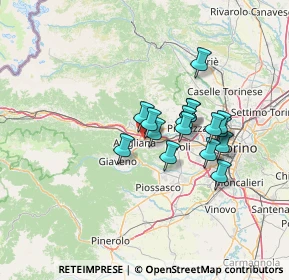 Mappa Via Gatta, 10090 Ferriera TO, Italia (10.30438)