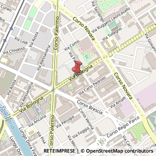 Mappa Via Bologna,  41, 10152 Torino, Torino (Piemonte)