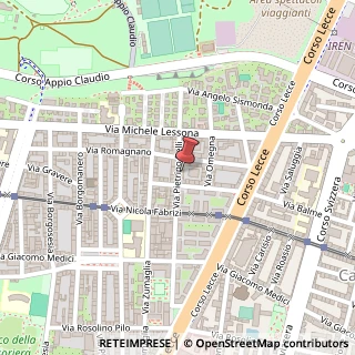 Mappa Via Pietrino Belli, 48, 10145 Torino, Torino (Piemonte)