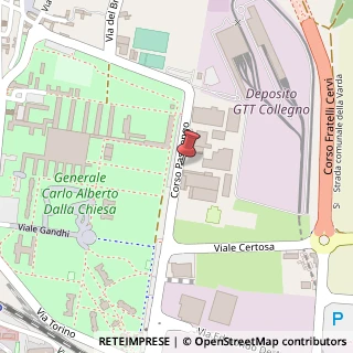Mappa Corso Pastrengo, 40, 10093 Collegno, Torino (Piemonte)