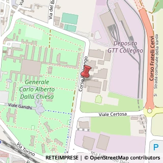 Mappa Corso Pastrengo, 36, 10093 Collegno, Torino (Piemonte)