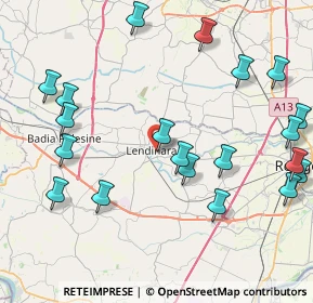 Mappa Via Amedeo Savoj, 45026 Lendinara RO, Italia (10)