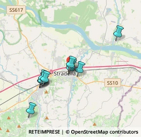 Mappa Via Po, 27049 Stradella PV, Italia (3.22636)