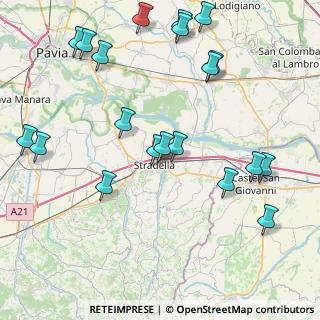 Mappa Via Po, 27049 Stradella PV, Italia (9.9885)