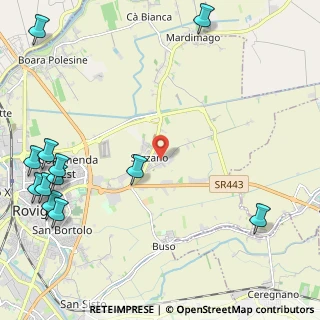Mappa Via B. Migliorini, 45100 Rovigo RO, Italia (3.26583)