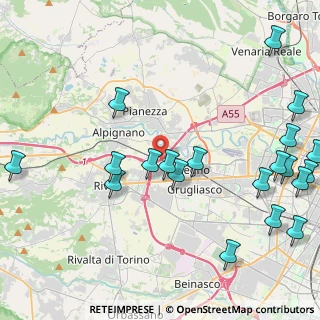 Mappa E64, 10098 Bruere TO, Italia (5.573)