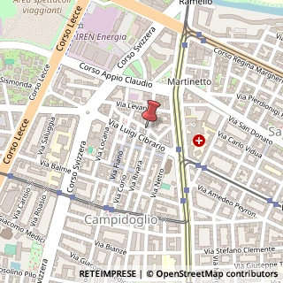 Mappa Via Colleasca,  8, 10143 Torino, Torino (Piemonte)