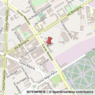 Mappa Corso Novara, 89, 10154 Torino, Torino (Piemonte)