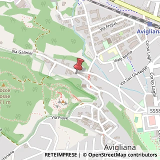 Mappa Via xx settembre 38, 10094 Avigliana, Torino (Piemonte)