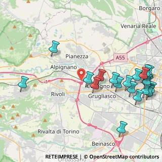 Mappa Via Stresa, 10098 Bruere TO, Italia (5.367)