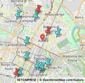 Mappa 10152 Torino TO, Italia (2.50077)