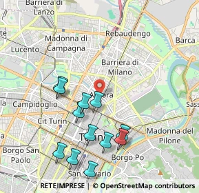 Mappa 10152 Torino TO, Italia (2.06333)