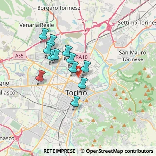 Mappa 10152 Torino TO, Italia (3.0125)
