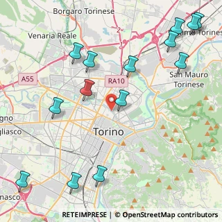 Mappa 10152 Torino TO, Italia (5.57643)