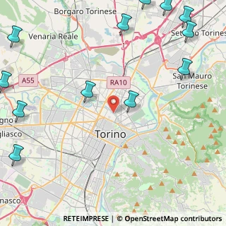 Mappa 10152 Torino TO, Italia (6.80417)