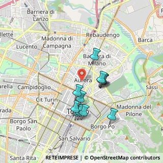Mappa 10152 Torino TO, Italia (1.54333)