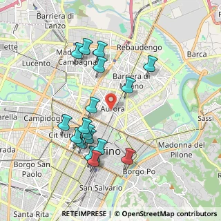 Mappa 10152 Torino TO, Italia (1.92778)