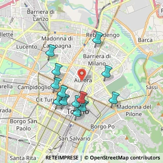 Mappa 10152 Torino TO, Italia (1.75077)