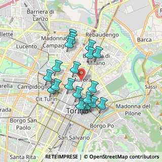 Mappa 10152 Torino TO, Italia (1.5115)
