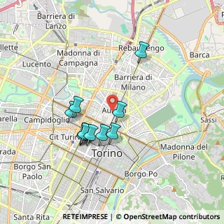 Mappa 10152 Torino TO, Italia (1.57545)