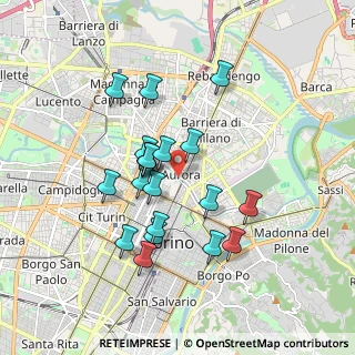 Mappa 10152 Torino TO, Italia (1.5745)