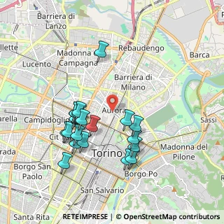 Mappa 10152 Torino TO, Italia (1.8375)