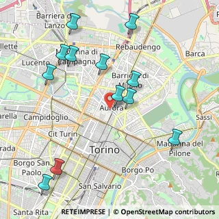 Mappa 10152 Torino TO, Italia (2.34167)