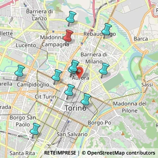 Mappa 10152 Torino TO, Italia (1.95182)
