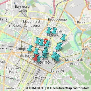 Mappa 10152 Torino TO, Italia (1.36)