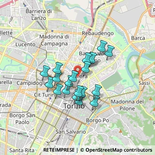 Mappa 10152 Torino TO, Italia (1.3435)