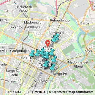 Mappa 10152 Torino TO, Italia (1.48143)