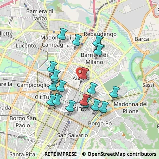 Mappa 10152 Torino TO, Italia (1.74579)