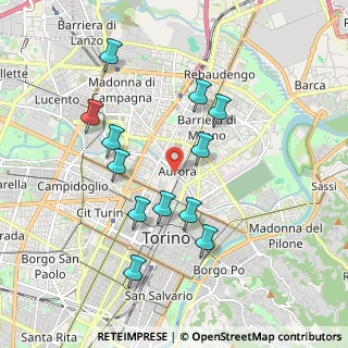 Mappa 10152 Torino TO, Italia (1.845)