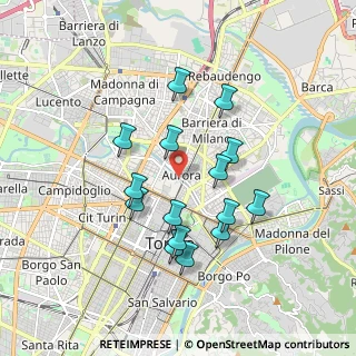 Mappa 10152 Torino TO, Italia (1.62333)
