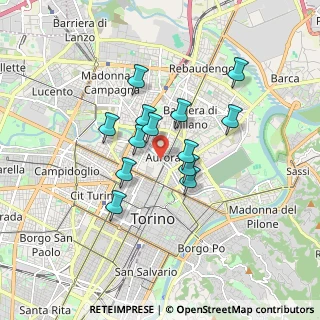 Mappa 10152 Torino TO, Italia (1.33077)
