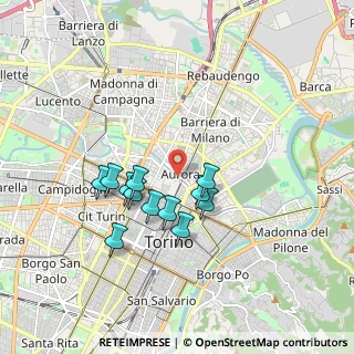 Mappa 10152 Torino TO, Italia (1.50167)