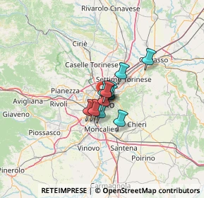 Mappa 10152 Torino TO, Italia (5.8225)