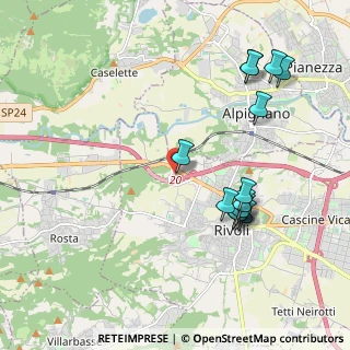 Mappa CC Auchan, 10098 Rivoli TO, Italia (2.135)