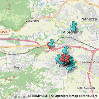 Mappa CC Auchan, 10098 Rivoli TO, Italia (1.938)