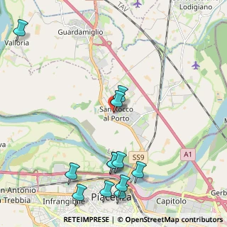 Mappa Via Giuseppe Verdi, 26865 San Rocco Al Porto LO, Italia (2.64583)