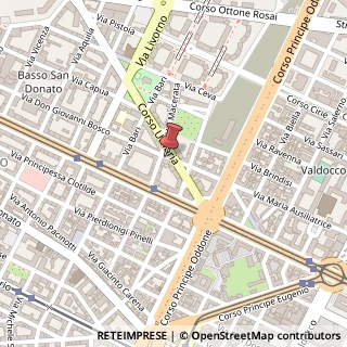 Mappa Via Don Giovanni Bosco, 11, 10144 Torino, Torino (Piemonte)