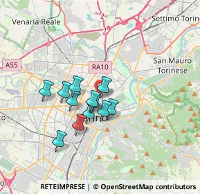 Mappa C. Brescia, 10152 Torino TO, Italia (2.5725)