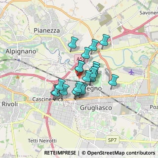 Mappa P.za Ernesto Che Guevara, 10093 Collegno TO, Italia (1.115)