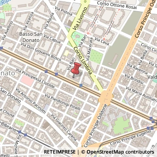 Mappa Corso Regina Margherita, 210, 10144 Torino, Torino (Piemonte)
