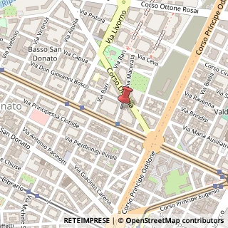 Mappa Via Macerata, 6, 10144 Torino, Torino (Piemonte)