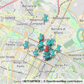 Mappa Via Biella, 10152 Torino TO, Italia (1.4135)