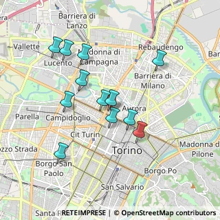 Mappa Via Biella, 10152 Torino TO, Italia (1.69167)