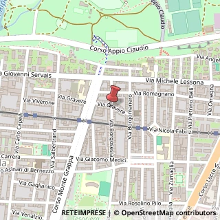 Mappa Via Gravere, 9, 10145 Torino, Torino (Piemonte)
