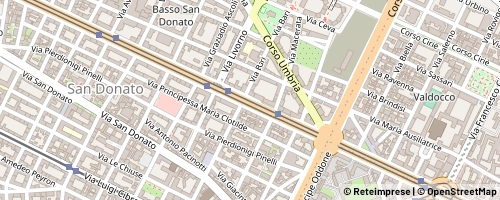 Mappa Torino