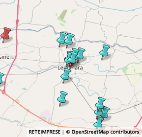 Mappa Via Oroboni Fortunato Antonio, 45026 Lendinara RO, Italia (4.835)